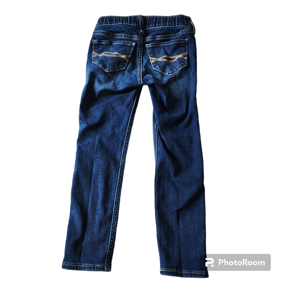 Abercrombie kids mid rise pull on jean legging 5/6 - Picture 4 of 7